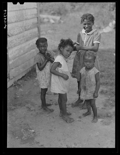 Untitled photo, possibly related to: Children of Edward Gant, FSA (Farm Security Administration) borrower near Dameron, Saint Mary's County, Maryland