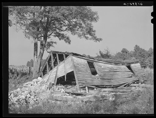 Abandoned house. Saint Mary's County, Maryland