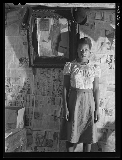 Daughter of Sam Schonebrooks. Saint Mary's County, Maryland