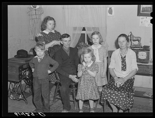 Untitled photo, possibly related to: Children of the Lansing family, FSA (Farm Security Administration) borrowers. Ross County, Ohio