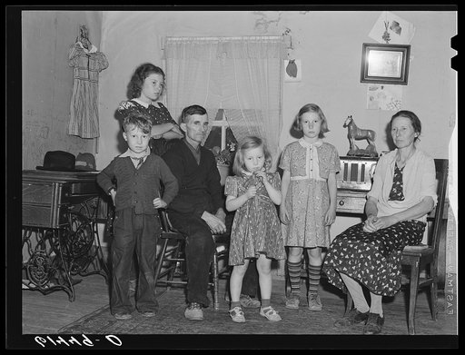 The Lansing family, FSA (Farm Security Administration) borrowers. Ross County, Ohio