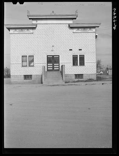 Lodge hall. Michigan, North Dakota