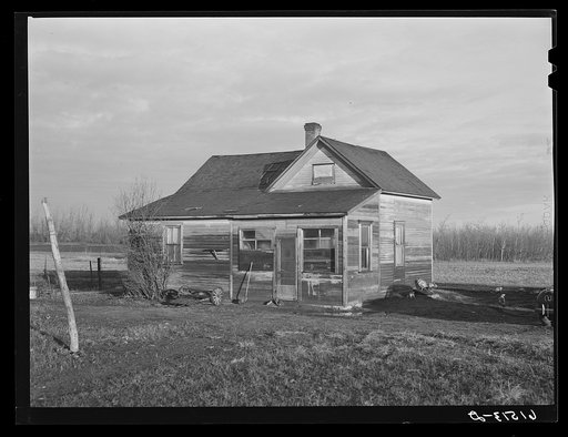 Untitled photo, possibly related to: Sauer children going to school. Cavalier County North Dakota