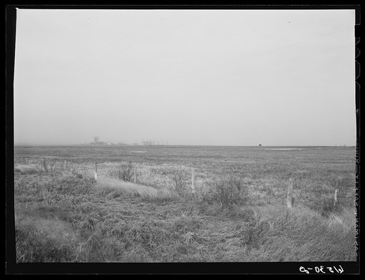 Dust storm. Ramsey County, North Dakota
