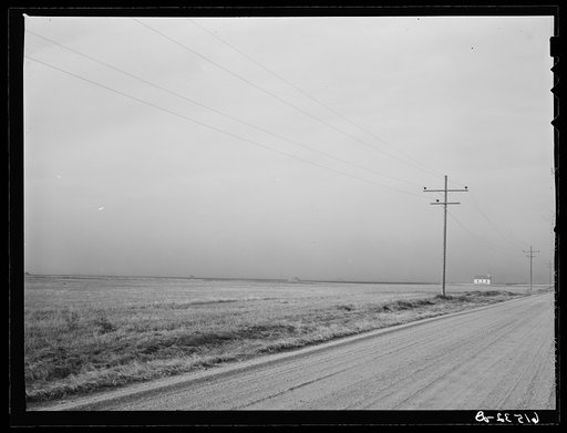 Untitled photo, possibly related to: Dust storm. Ramsey County, North Dakota