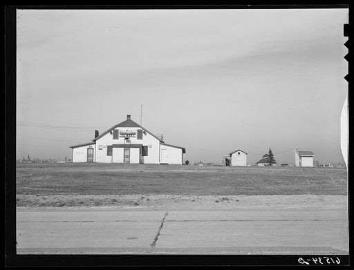 Night club outside Devil's Lake, North Dakota
