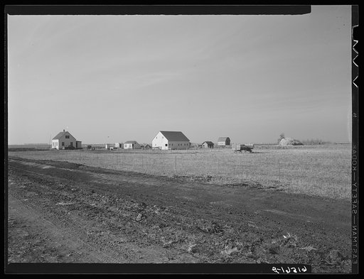 Amundson farm unit. Red River Valley Farms, North Dakota