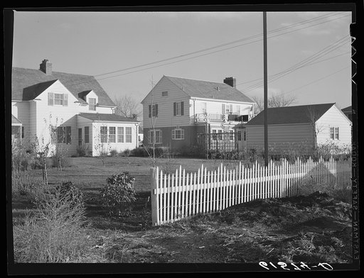 Backyards. Aberdeen, South Dakota