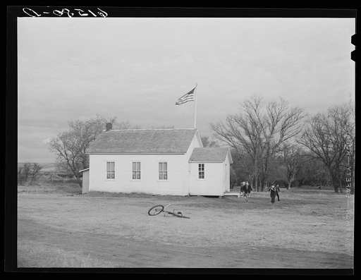 Untitled photo, possibly related to: School. Burlington project, North Dakota