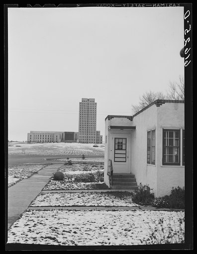 Bismarck, North Dakota. State capitol in background
