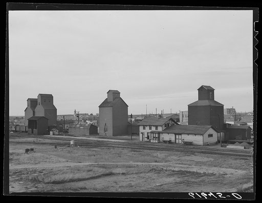 Untitled photo, possibly related to: Max, North Dakota. Population 500