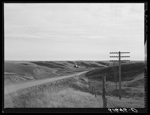 U.S. Highway no. 83, Ward County, North Dakota