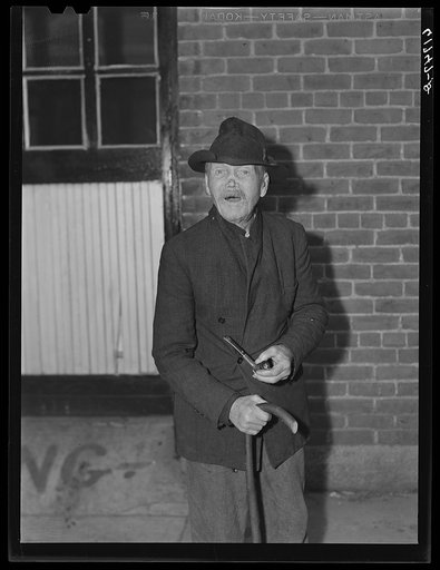 Old man in Malden, Missouri