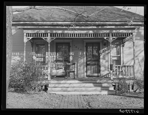 Front porch. Chanute, Kansas