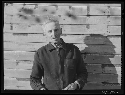 Former postmaster, storekeeper, and station agent in town of Shaw, Kansas
