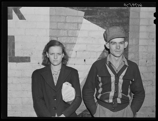 Farm couple in town. Malden, Missouri