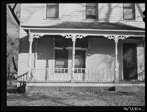 Front porch. Chanute, Kansas