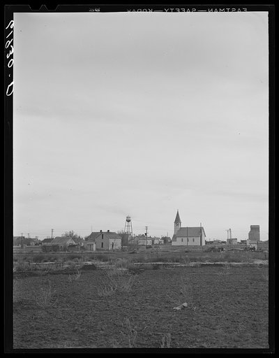 Town of Dalton in western Nebraska