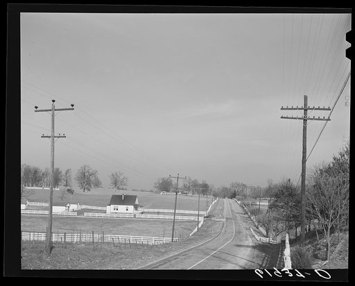 Home of caretaker of large estate and horse farm. Fayette County, Kentucky