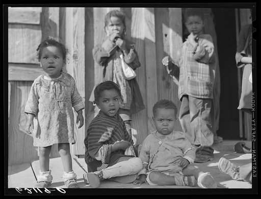 Untitled photo, possibly related to: Front porch of sharecropper home. Etowah County, Alabama