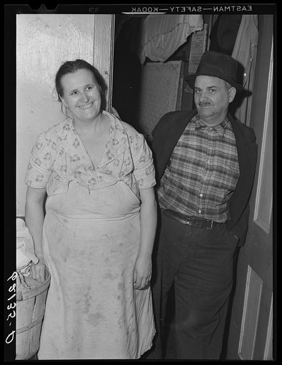 Untitled photo, possibly related to: Unemployed steelworker. Ambridge, Pennsylvania