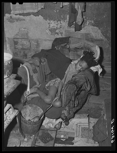 Sick child. Aliquippa, Pennsylvania