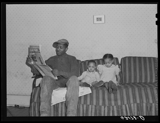 Untitled photo, possibly related to: Steelworker and family. Ambridge, Pennsylvania