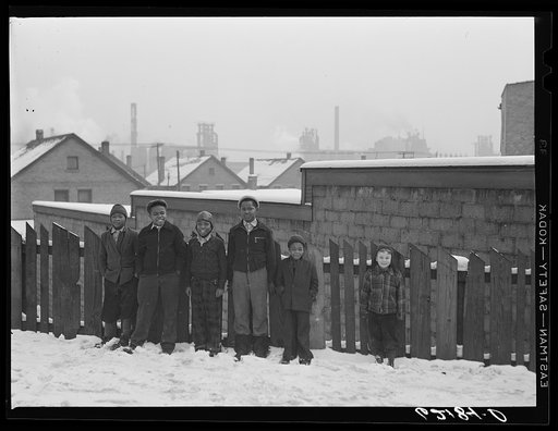 Untitled photo, possibly related to: Steelworkers sons. Aliquippa, Pennsylvania