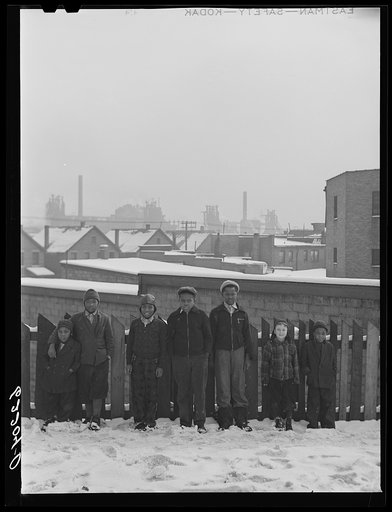 Steelworkers sons. Aliquippa, Pennsylvania