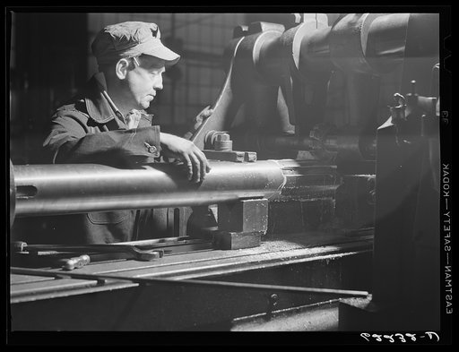 Machine shop. Keystone Drilling Company. Beaver Falls, Pennsylvania