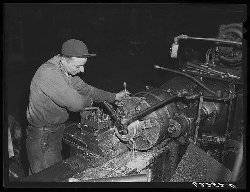 Machine shop. Keystone Drilling Company, Beaver Falls, Pennsylvania