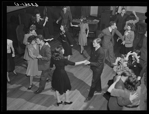 Dance floor at Carlton Nightclub. Ambridge, Pennsylvania