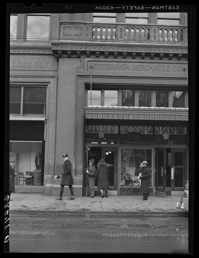 Pittsburgh Mercantile Company. Jones and Laughlin company store. Aliquippa, Pennsylvania