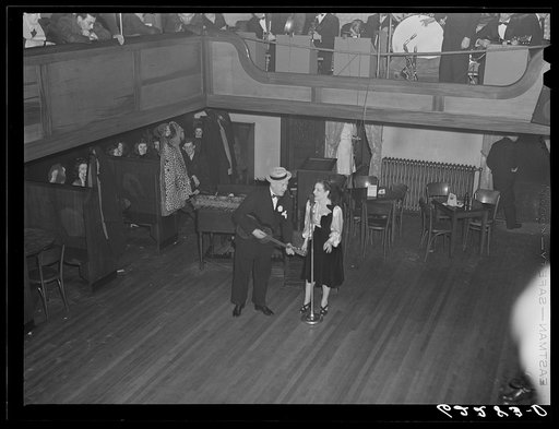 Entertainment at Carlton Nightclub. Ambridge, Pennsylvania