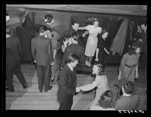 Dance floor at Carlton Nightclub. Ambridge, Pennsylvania