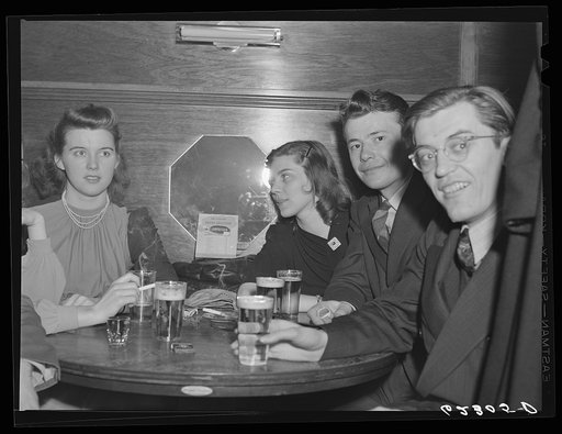 Party at Carlton Nightclub. Ambridge, Pennsylvania