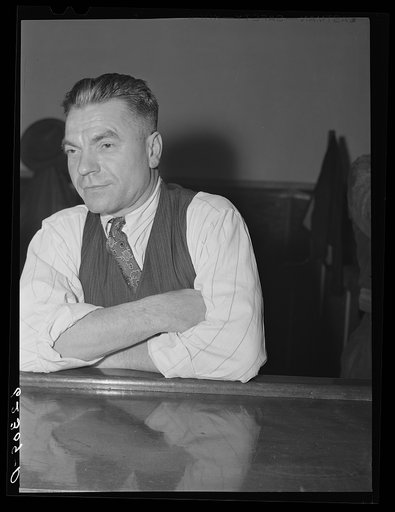 Bartender at Czecho-Slovak Dramatic Club. Ambridge, Pennsylvania