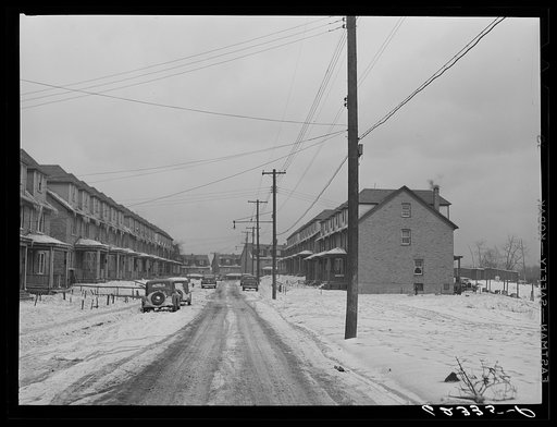 The "bricks." Company houses. Aliquippa, Pennsylvania