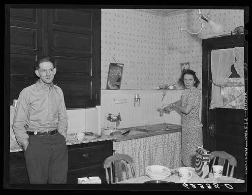 Steelworker and wife. Aliquippa, Pennsylvania