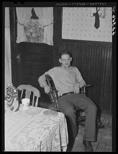 Steelworker who lives in company-owned house. Aliquippa, Pennsylvania