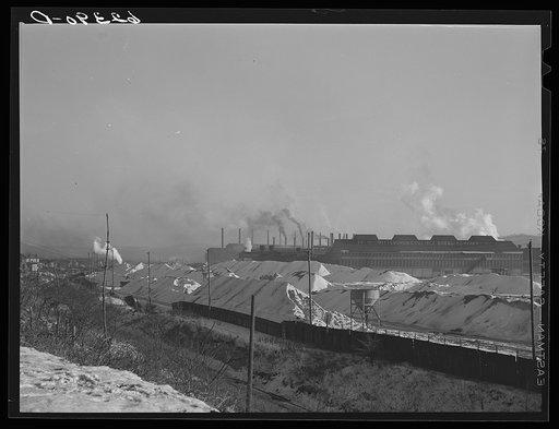 Steel plant. Midland, Pennsylvania