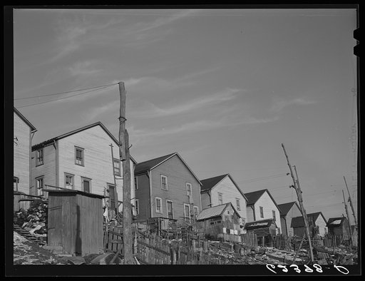 Company houses. Midland, Pennsylvania