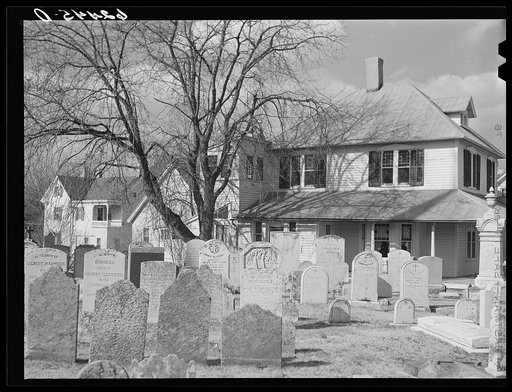 Church yard. Lewes, Delaware