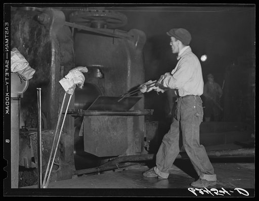 Rolling machine. Washington Tinplate Company, Washington, Pennsylvania