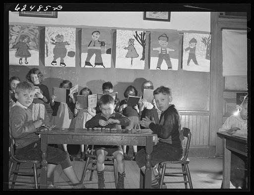First grade, public school. Norfolk, Virginia