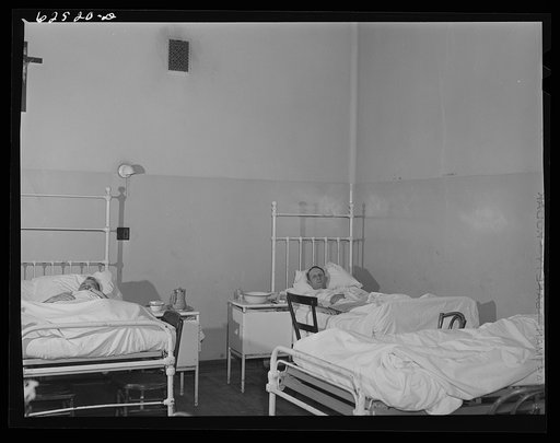 Untitled photo, possibly related to: Charity ward. Saint Vincent's Hospital. Norfolk, Virginia