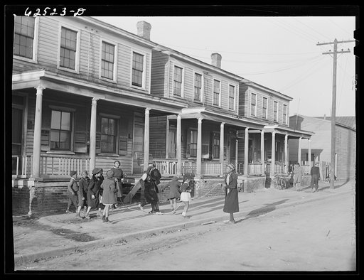 Untitled photo, possibly related to: Housing. Norfolk, Virginia