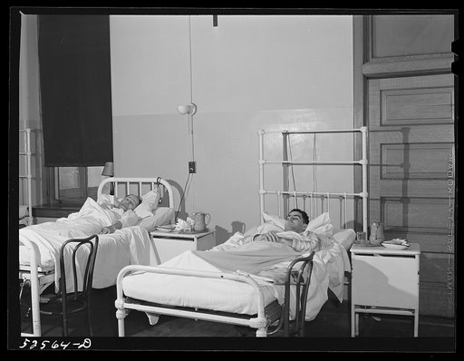 Untitled photo, possibly related to: Charity ward. Saint Vincent's Hospital. Norfolk, Virginia