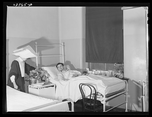 Charity ward, Saint Vincent's Hospital, Norfolk, Virginia
