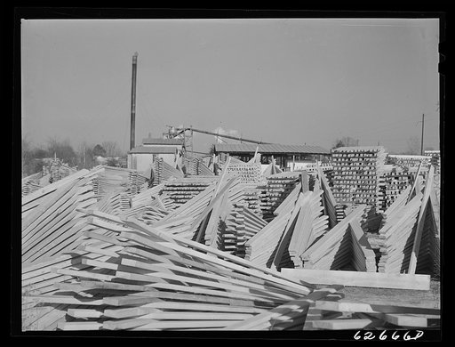 Lumber mill. Tappahannock, Virginia